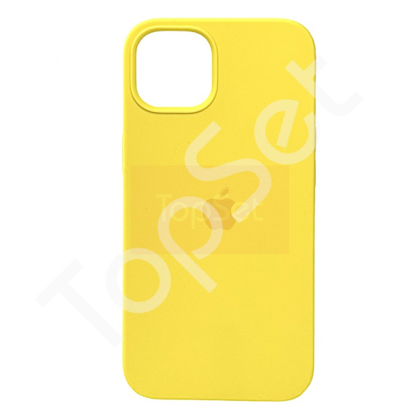 Чехол силиконовый iPhone 13 Pro Max/13Pro Max/13ProMax Silicone Case (с закрытым низом) Желтый (55) Чехол силиконовый iPhone 13 Pro Max/13Pro Max/13ProMax Silicone Case (с закрытым низом) Желтый (55)