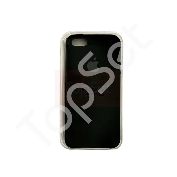 Чехол силиконовый iPhone 5 Silicone Case Черный (18) Чехол силиконовый iPhone 5 Silicone Case Черный (18)