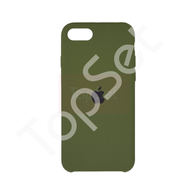Чехол силиконовый iPhone SE 2020 Silicone Case Хаки (48) Чехол силиконовый iPhone SE 2020 Silicone Case Хаки (48)