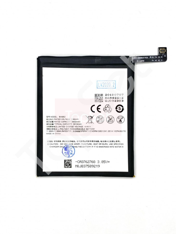 АКБ Meizu BA882 ( Meizu 16/Meizu 16th ) АКБ Meizu BA882 ( Meizu 16/Meizu 16th )