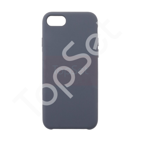 Чехол-накладка Soft Touch iPhone 7/7G/8/8G/SE (2020)/SE (2022) Графит