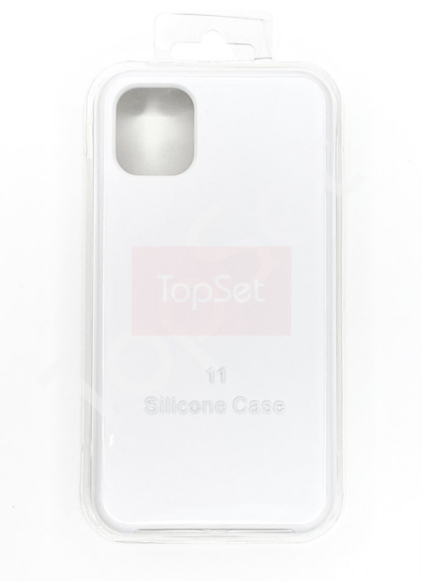 Чехол силиконовый iPhone 11 Белый