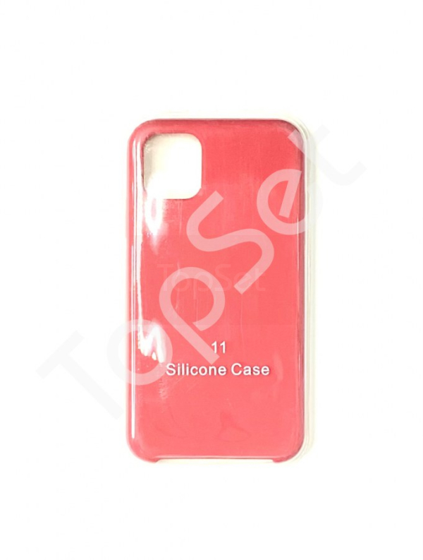 Чехол силиконовый iPhone 11 Красный