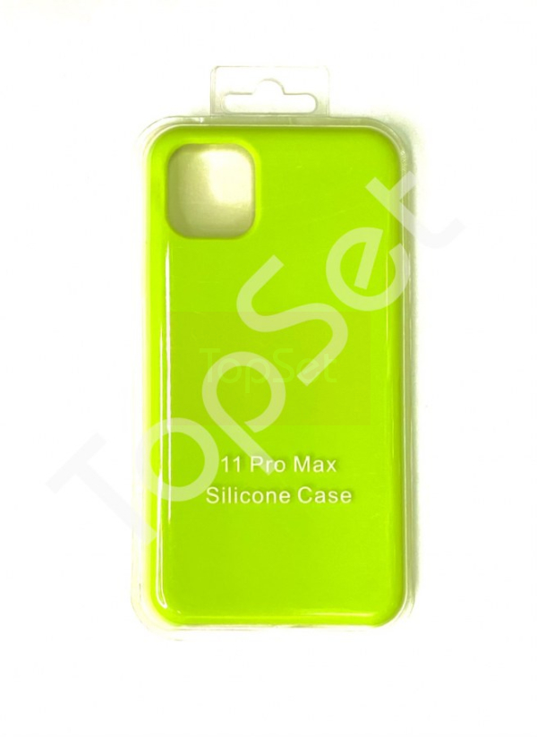 Чехол силиконовый iPhone 11 Pro Max/11Pro Max/11ProMax Зеленый