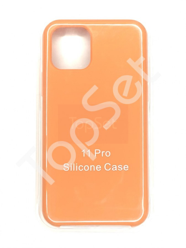 Чехол силиконовый iPhone 11 Pro/11Pro Оранжевый