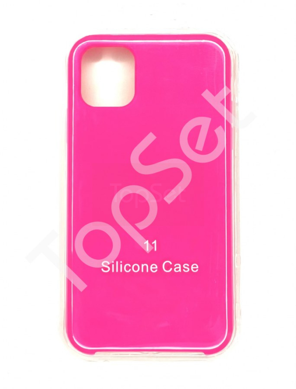 Чехол силиконовый iPhone 11 Розовый
