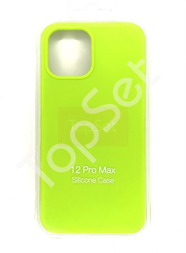 Чехол силиконовый iPhone 12 Pro Max/12Pro Max/12ProMax Зеленый