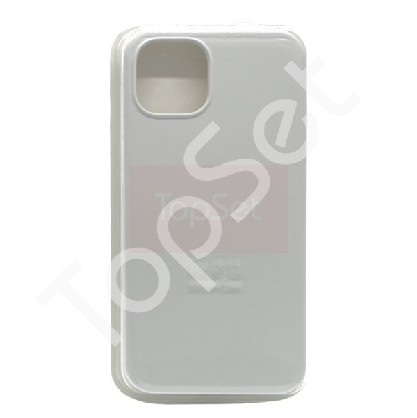 Чехол силиконовый iPhone 13 Белый