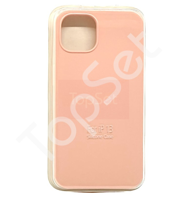 Чехол силиконовый iPhone 13 Грейпфрут