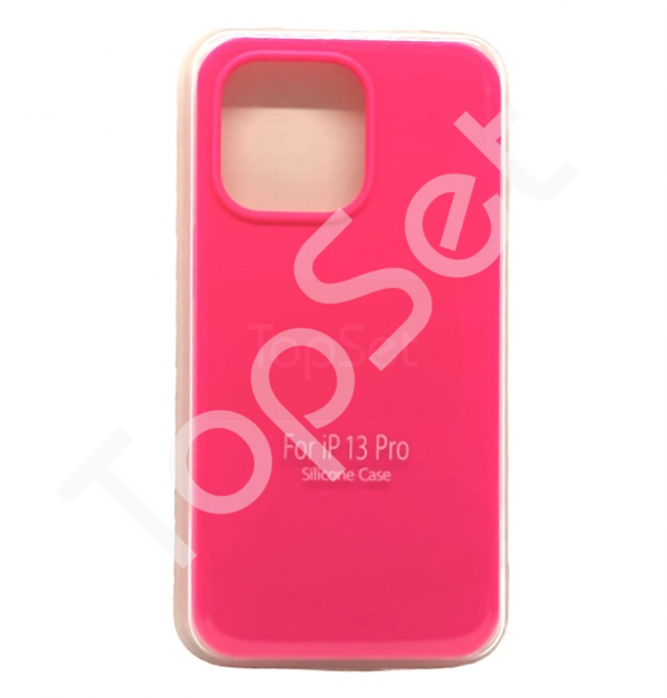 Чехол силиконовый iPhone 13 Pro/13Pro Розовый