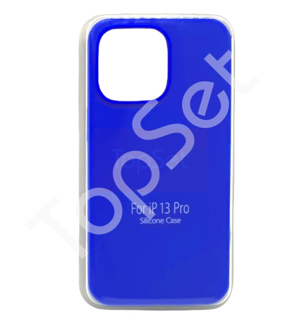 Чехол силиконовый iPhone 13 Pro/13Pro Синий