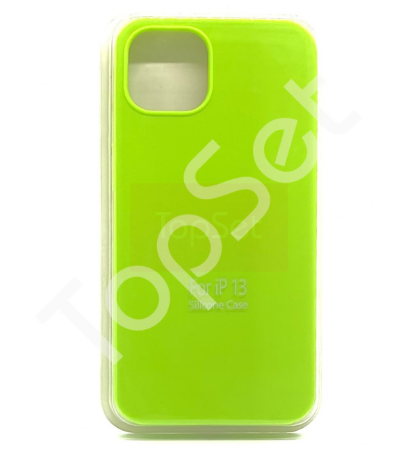 Чехол силиконовый iPhone 13 Зеленый