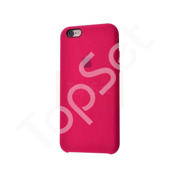 Чехол силиконовый iPhone 6s Silicone Case  Фуксия (47)