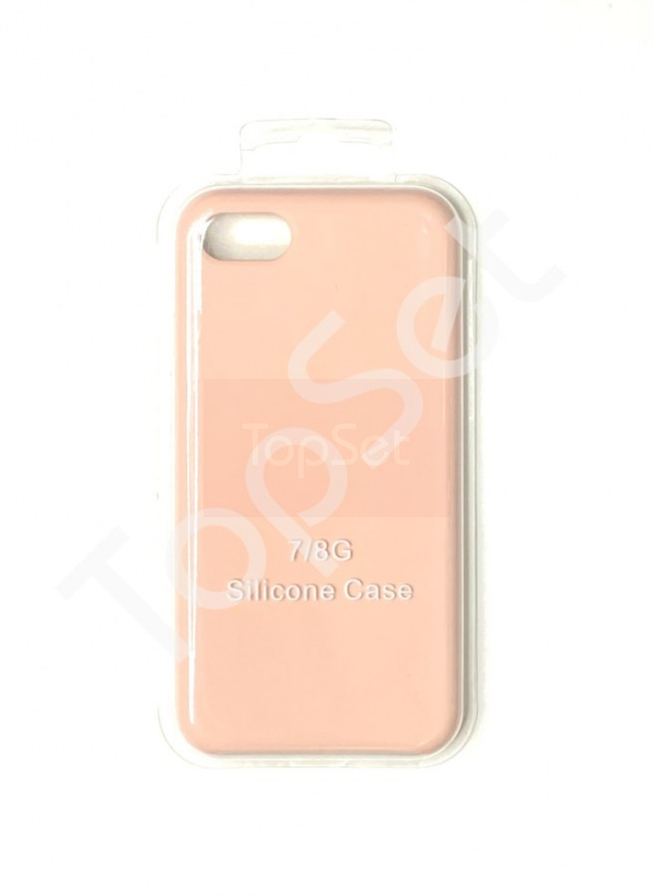 Чехол силиконовый iPhone 7/7G/8/8G/SE (2020) Грейпфрут