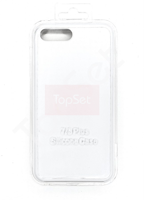 Чехол силиконовый iPhone 7 Plus/7Plus/7+/8 Plus/8Plus/8+ Белый