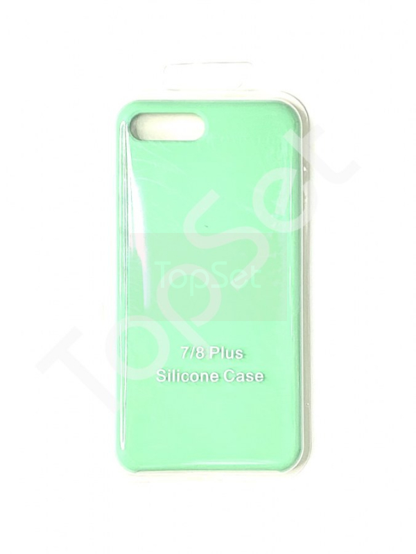 Чехол силиконовый iPhone 7 Plus/7Plus/7+/8 Plus/8Plus/8+ Мятный