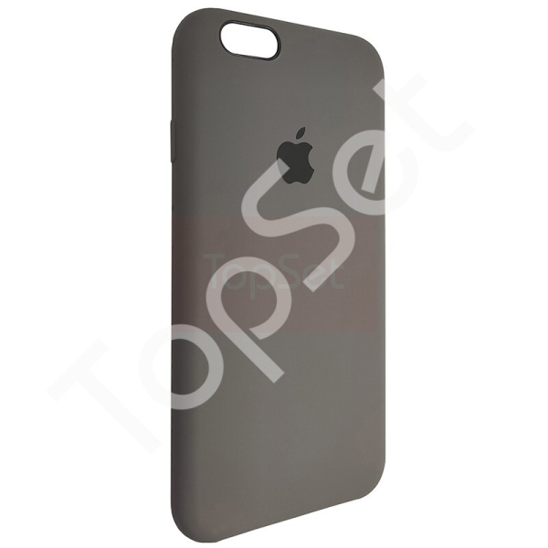 Чехол силиконовый iPhone SE 2020 Silicone Case Кофейный