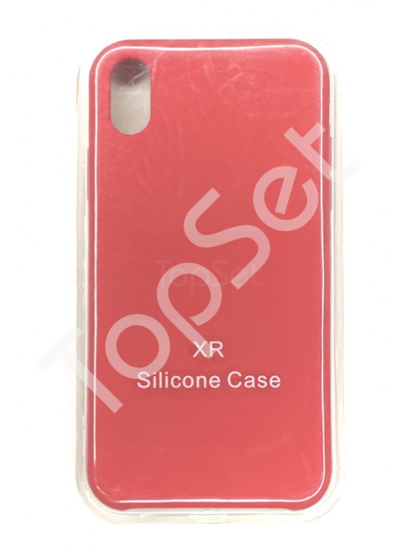 Чехол силиконовый iPhone Xr Красный