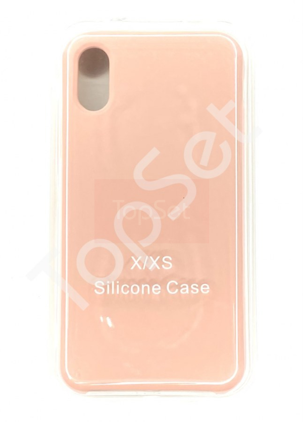 Чехол силиконовый iPhone Xs Max/XsMax Грейпфрут