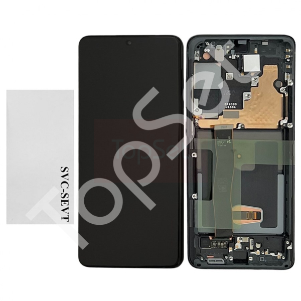 Дисплей Samsung G988B (S20 Ultra/S20Ultra) МОДУЛЬ Черный - ОРИГИНАЛ-СЕРВИС Дисплей Samsung G988B (S20 Ultra/S20Ultra) МОДУЛЬ Черный - ОРИГИНАЛ-СЕРВИС