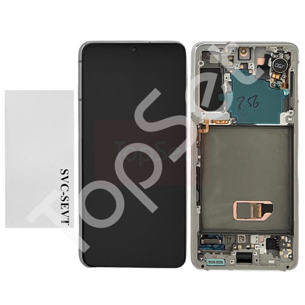 Дисплей Samsung G991B (S21) МОДУЛЬ Белый - ОРИГИНАЛ-СЕРВИС Дисплей Samsung G991B (S21) МОДУЛЬ Белый - ОРИГИНАЛ-СЕРВИС