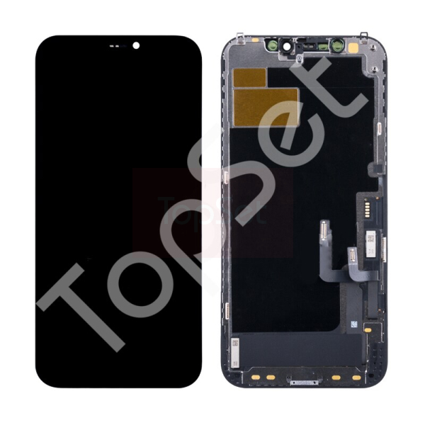 Дисплей iPhone 12/12 Pro в сборе Черный - IN-CELL (iMISU) (TOP-TEST)