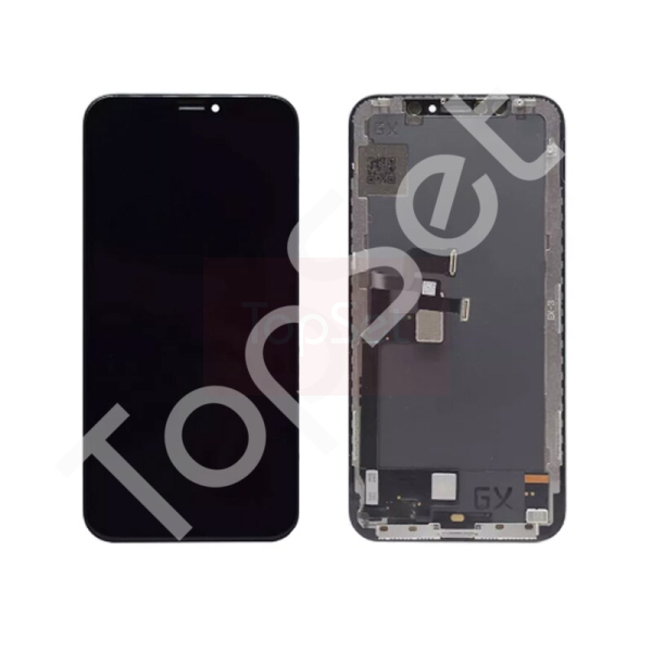 Дисплей iPhone X в сборе с тачскрином Черный (Hard OLED) - OLED GX