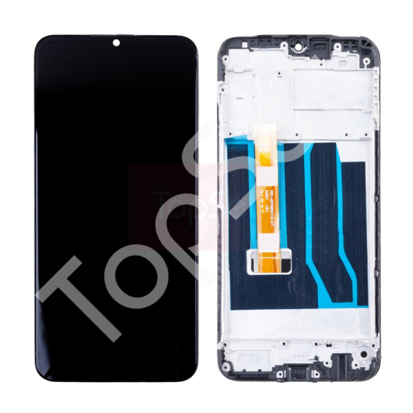 Дисплей Realme C25S (RMX3195) МОДУЛЬ Черный - ОРИГИНАЛ