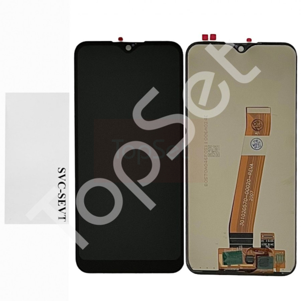 Дисплей Samsung A015F/M015F (A01/M01) МОДУЛЬ Черный (Узкий коннектор) - ОРИГИНАЛ-СЕРВИС