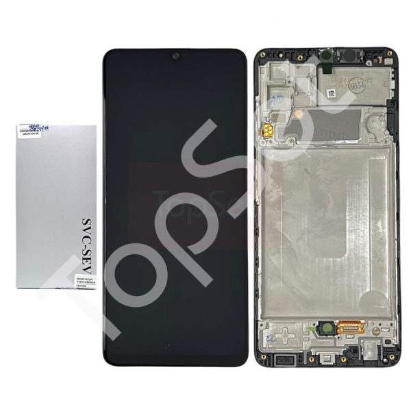 Дисплей Samsung A325F (A32) МОДУЛЬ Черный - ОРИГИНАЛ-СЕРВИС