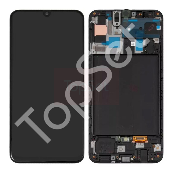 Дисплей Samsung A505F (A50) МОДУЛЬ Черный - (In-Cell)