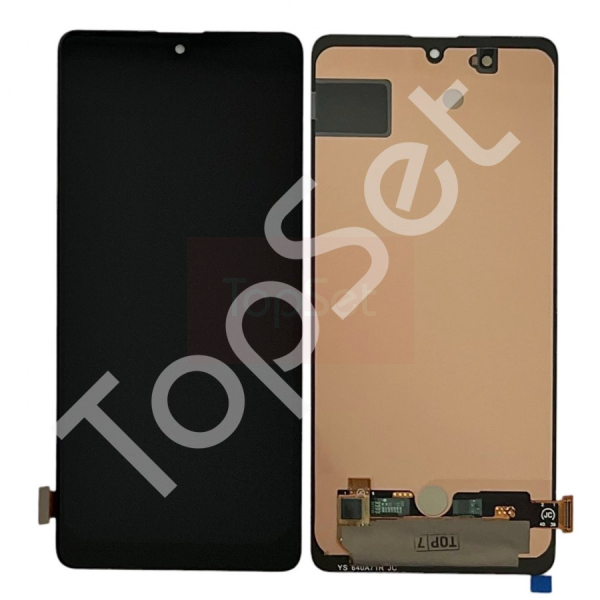 Дисплей Samsung A715F (A71) в сборе с тачскрином Черный - (OLED) (Small Size) Дисплей Samsung A715F (A71) в сборе с тачскрином Черный - (OLED) (Small Size)
