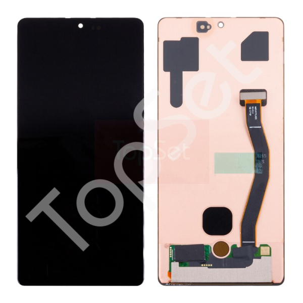 Дисплей Samsung G770F (S10 Lite/S10Lite) в сборе Черный - (OLED)