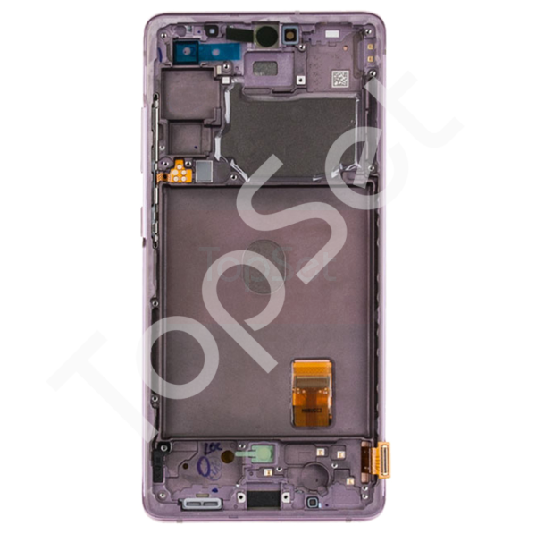 Дисплей Samsung G780F/G781B (S20 FE/S20 FE 5G) МОДУЛЬ Лавандовый - ОРИГИНАЛ-СЕРВИС