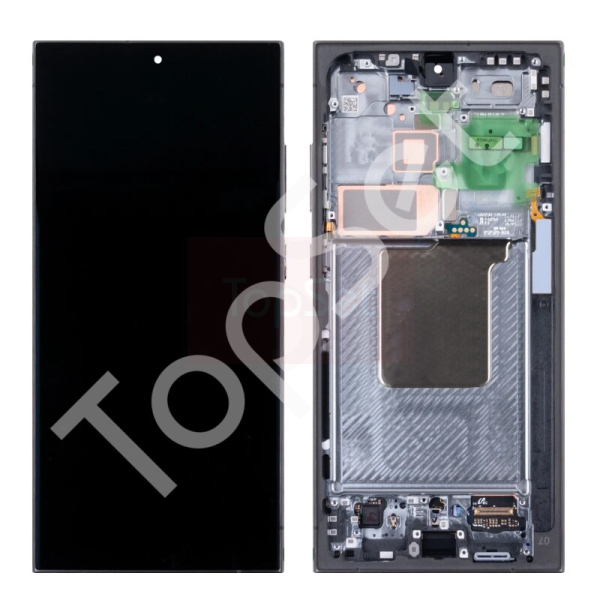 Дисплей Samsung S928B (S24 Ultra) МОДУЛЬ Черный - ОРИГИНАЛ-СЕРВИС