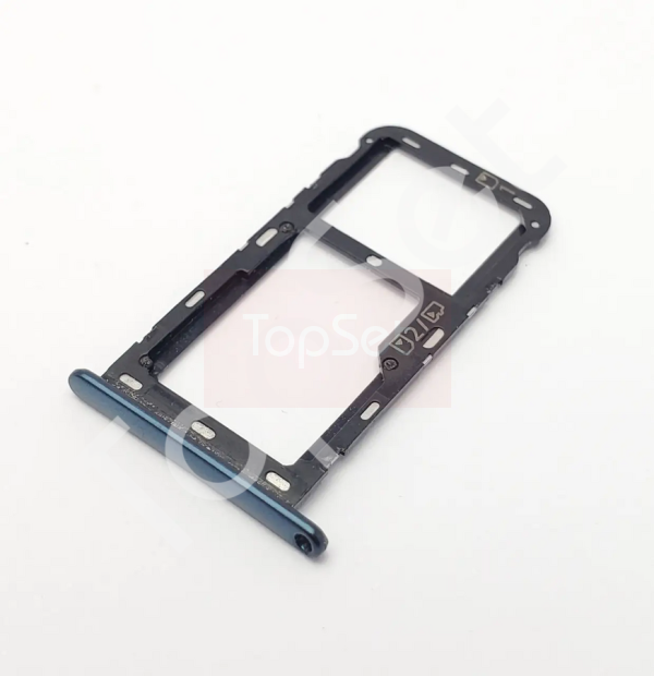 Контейнер SIM/SIM Лоток ZTE Blade A71 Серый