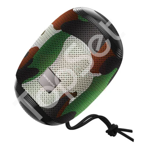 Беспроводная колонка Borofone BR6 (5W,TWS, AUX, TF Card, USB, FM, водонепроницаемый корпус) Камуфляж
