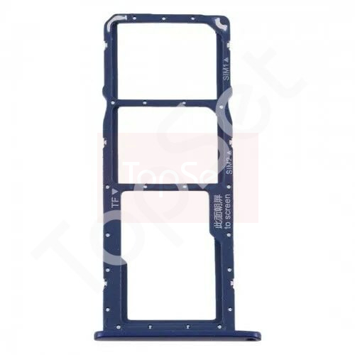 Контейнер SIM/SIM Лоток Huawei Honor 8A/8A Pro/8A Prime (JAT-LX1) Синий