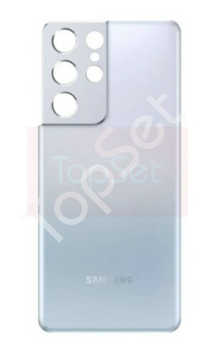 Задняя крышка Samsung G998B (S21 Ultra) Серебро - ПРЕМИУМ Задняя крышка Samsung G998B (S21 Ultra) Серебро - ПРЕМИУМ