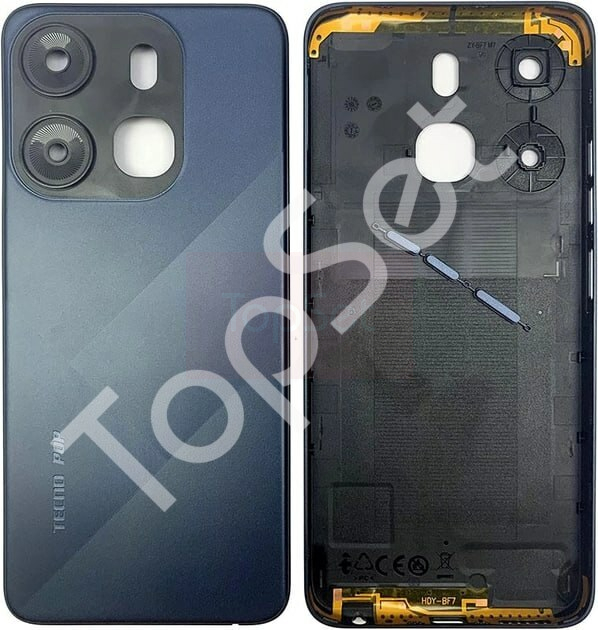 Задняя крышка Tecno Spark Go 2023 (BF7) Черный