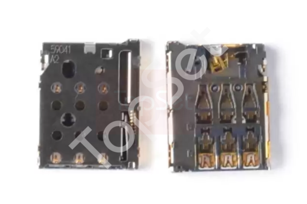 Коннектор SIM Nokia 830/735/Microsoft 950 Dual/950XL Dual/550/650/650 Dual Коннектор SIM Nokia 830/735/Microsoft 950 Dual/950XL Dual/550/650/650 Dual