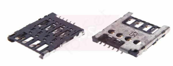 Коннектор SIM Nokia X Dual/XL Dual/X2 Dual/502 Dual/530 Коннектор SIM Nokia X Dual/XL Dual/X2 Dual/502 Dual/530