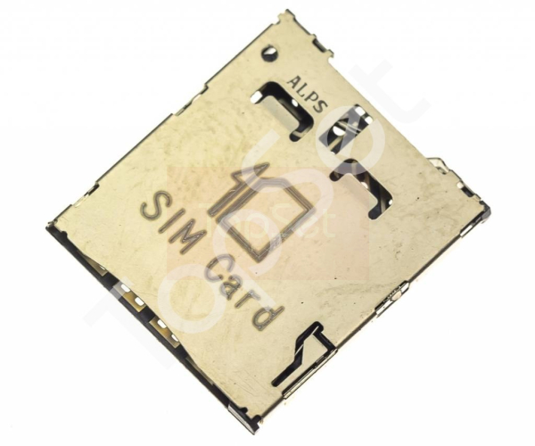 Коннектор SIM Samsung C101/S4 Zoom/OT-6010D/Alcatel OT-6030D/OT-6033X/Asus A400CG/Asus FE170CG Коннектор SIM Samsung C101/S4 Zoom/OT-6010D/Alcatel OT-6030D/OT-6033X/Asus A400CG/Asus FE170CG