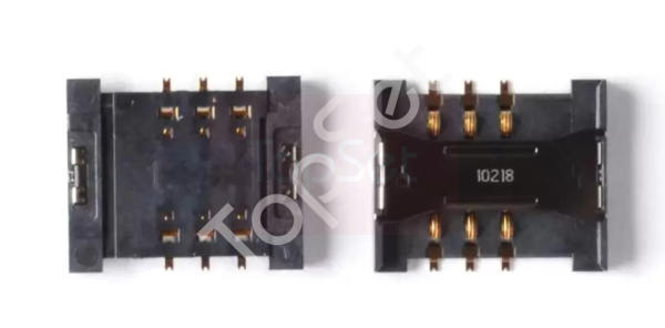 Коннектор SIM Samsung i9082/C3222/E1195/Lenovo S580 Коннектор SIM Samsung i9082/C3222/E1195/Lenovo S580