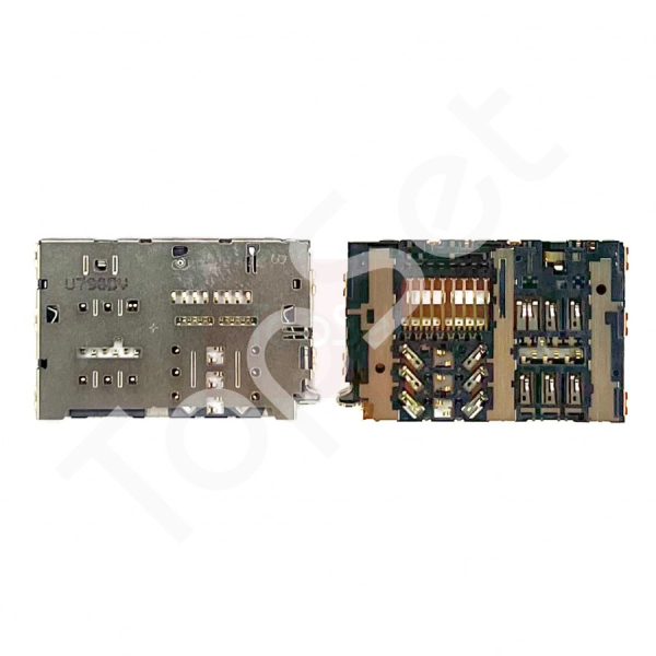 Коннектор SIM+MMC Samsung A310F/A510F/A600F/A605F/G570/J330F/J415F/J530F/J600F/J610F/J730F/J810F