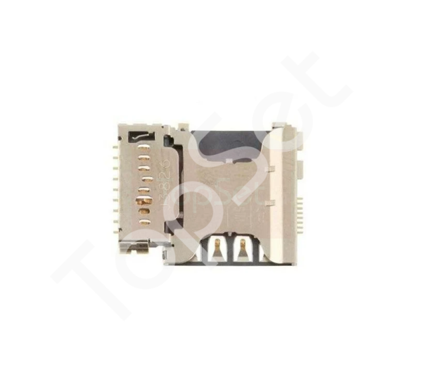 Коннектор SIM+MMC Samsung i8552/i8262/i8580/G350E