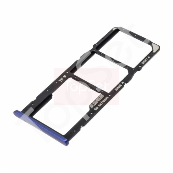 Контейнер SIM/SIM Лоток Huawei Honor 7C Pro Синий
