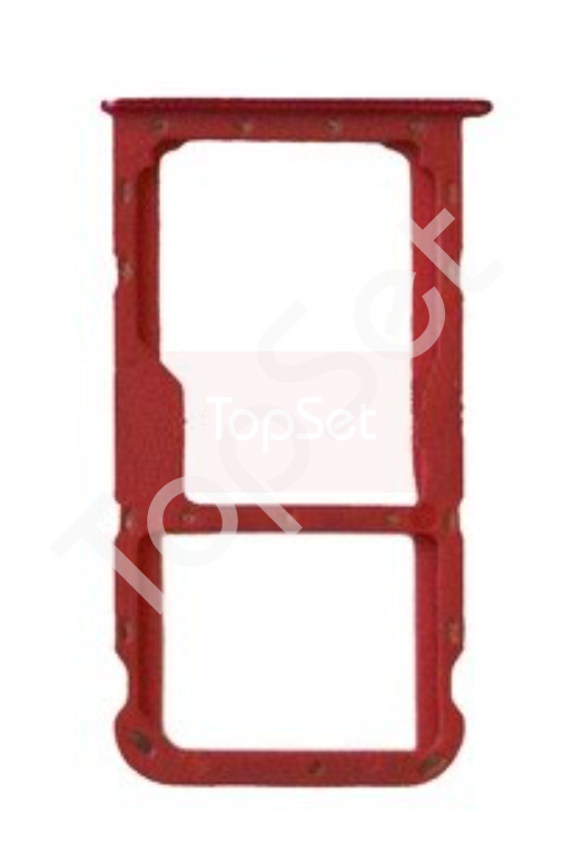 Контейнер SIM/SIM Лоток Huawei Honor 7X (BND-L21) Красный Контейнер SIM/SIM Лоток Huawei Honor 7X (BND-L21) Красный