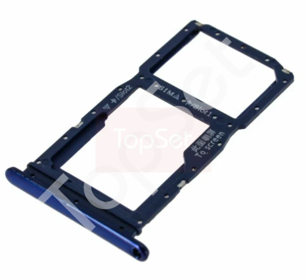 Контейнер SIM/SIM Лоток Huawei Honor 9X/9X Premium Синий