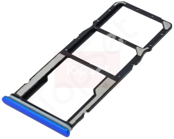 Контейнер SIM/SIM Лоток Xiaomi Redmi 9A/Redmi 9C Синий Контейнер SIM/SIM Лоток Xiaomi Redmi 9A/Redmi 9C Синий